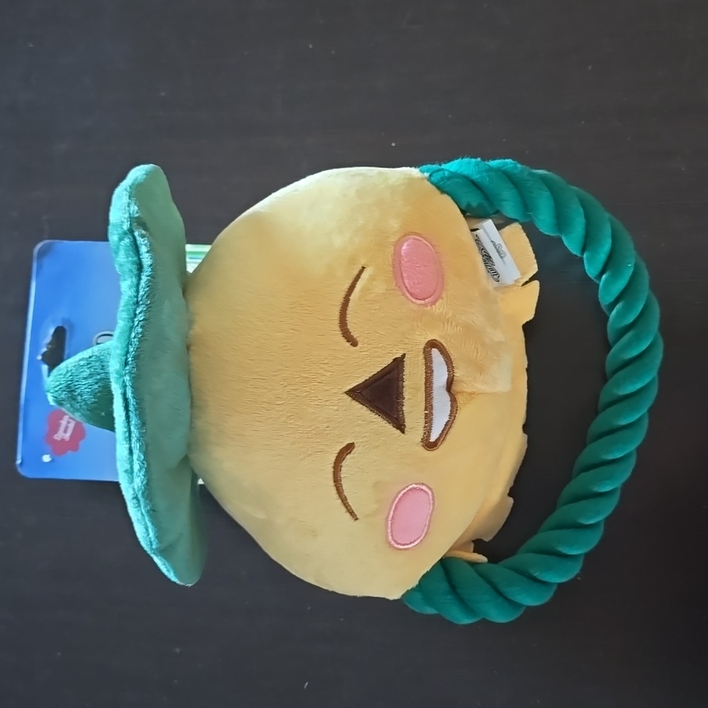 Wizard of Oz Scarecrow‎ Rope Dog Toy NWT